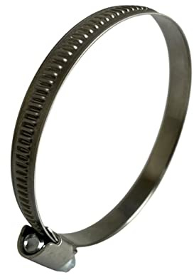 Boltza® 80-100mm Hose Clamp Hose Pipe Clip Stainless Steel (9mm Bandwidth, Light range) x4