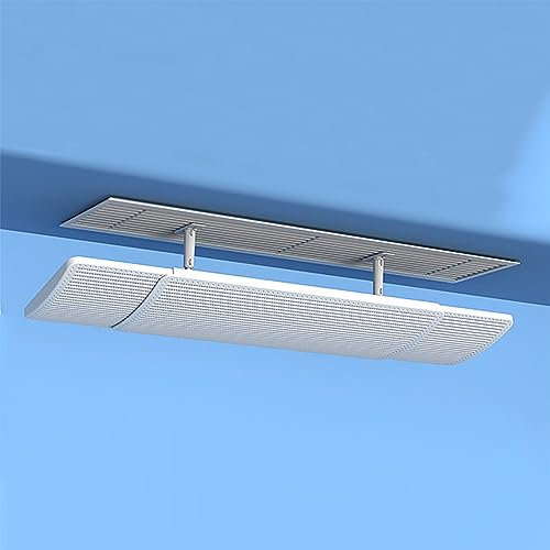 WHYATT Blanco Unidad de Aire Acondicionado Central Aire Acondicionado Mini Split AC/Sistema de calefacción Ajustable(B)