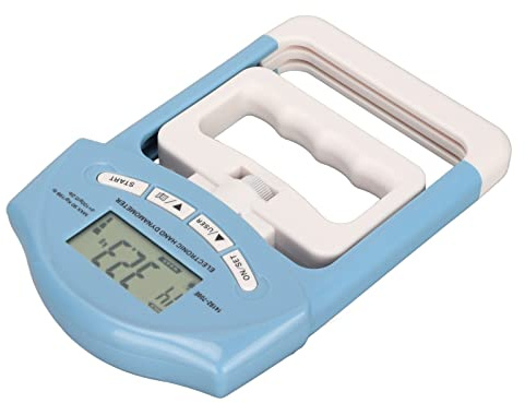 Dinamometro Digitale per la Forza della Presa della Mano con Display LCD, Regolabile, per Testare la Forza della Presa e Fornire Dati di Misurazione Accurati, Adatto per