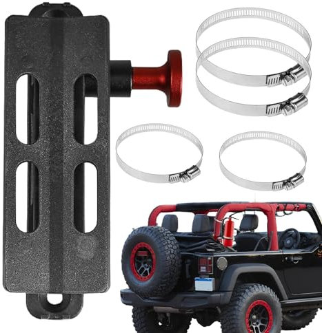 Shitafe Support De Montage D'extincteur pour Voiture,Support De Véhicule D'extincteur | Support d'extincteur de Voiture à dégagement Rapide - Support de Voiture sécurisé pour Plus de sécurité,