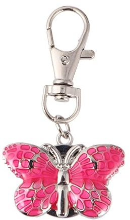 OATIPHO Montre de Poche à Quartz Rose – Lecture Facile des Heures avec Chiffres Grands & Design Portable pour Poche ou Sac – pour Femme, Fille et Étudiante, Dimensions 1,50 × 1,00 × 0,59 Pouces