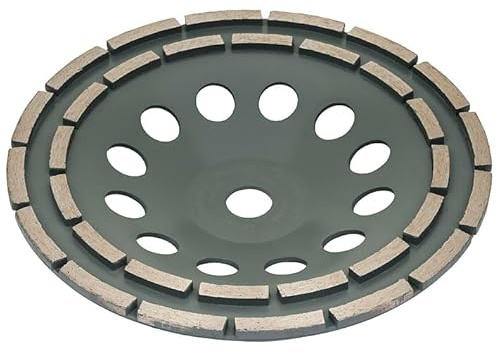 TRONGAARD Diamant Schleifteller/Schleiftopf 230mm / 22,23mm / 30mm doppelreihig - Beton, Estrich, Putz, Fliesenkleber