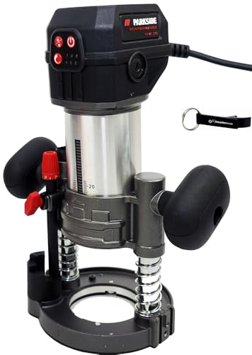 HEADNMORE® Bundle Parkside Performance PPMF 710 - Fresa eléctrica con llavero