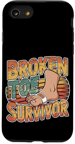 Broken Toe Survivor Recupero lesioni da sposa -- Custodia per iPhone SE (2020) / 7 / 8