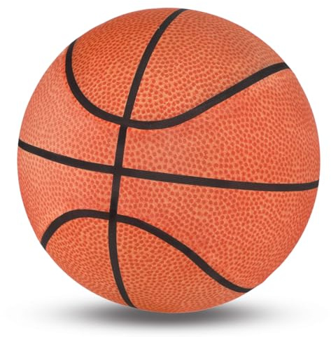 Jofuni Silent Basketball Indoor Unkomprimiert - Größe 7 Soft Basketball mit Bezug für Leiseres Dribbling & Indoor-Training Toy Geschenke Spielzeug für Kinder 8-12