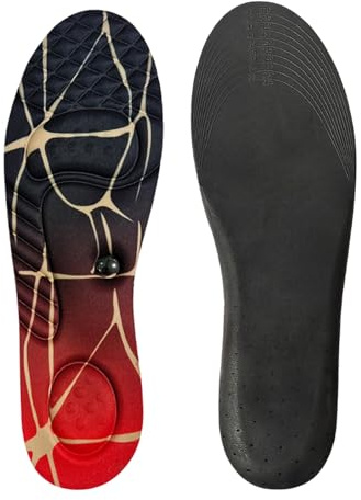 Ahuuen Semelles Magnétiques,Semelles Magnétiques Pied - Confortables pour Usage Quotidien Sport Course Gym