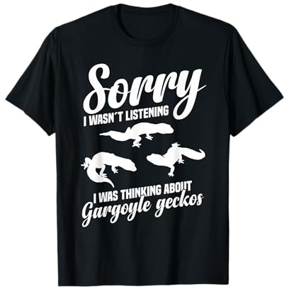 Gargoyle Gecko Reptile Lover | Funny Lizard Pet Owner T-Shirt