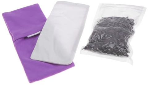 Artibetter Cuscino per Occhi Yoga Porpora Semi e Lavanda, Leggero e Confortevole per Rilassamento e Riposo Oculare a Casa in Viaggio