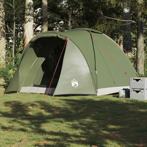 LoogCape fisketält för personer, olivgrönt vattentätt campingtält 185T polyester med PU-beläggning, x x, lätt med regnskydd och bärväska