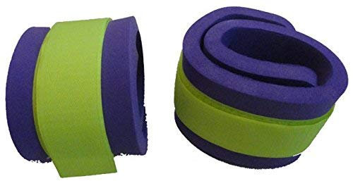 Schwimmbänder Armschwimmer Beinschwimmer 300x80x38mm Starker Auftrieb NEU&Original (Purple) Klettbänder Klettverschluss farblich Sortiert
