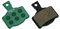 BBB Cycling - Pastiglie freno DiscStop E-Bike - Sistemi frenanti Magura - Installazioni facili - Alte prestazioni in tutte le condizioni - Accessori per biciclette - 21 g - Verde