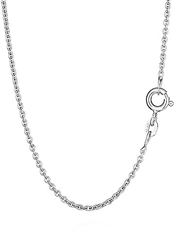 NKlaus 80cm Ankerkette 925 Silber elegante Halskette filigrante Breite 1,1mm Collier 2,8g schwer 8899