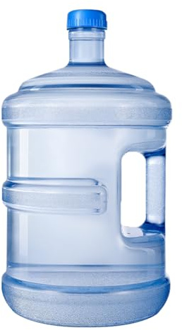 FAVOMOTO 15 Litre Water Bottle Mineral Water Bottle Portable Bucket with Handle, Wasser 15L Trinkwasser 15 Liter Kanister Stilles Wasser 15L Wasser Mineralwasser 15L Wasserflaschen Spender