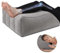 DASIAUTOEM Cuscino di Supporto per Gambe e Ginocchia, Cuscino a Cuneo Gonfiabile, Cuscino per Elevare le Gambe, Miglioramento del Sonno, Traspirante e Lavabile (Grigio)