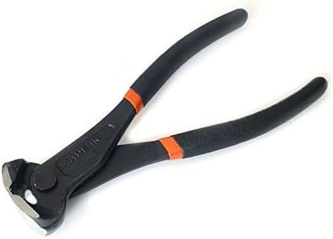 Edward Tools Pro Nail Puller Pliers 8” - Heavy Duty CRV Steel Nail/Staple Puller Tool and Cutter - Carpenter Tool for End Cutting Pliers and Nail Remover - Grip Handle - Extra Strong Grip or Cut