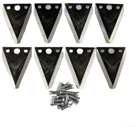 Zoegneer Metall Rasenmäher Teile Sichelmäher Bar Kit Sichelmäher Bar Kit Sichelmäher Zubehör Schwarz