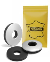 Rondelle Etancheite Toiture 5,5mm x 16mm : 50pcs Rondelle Neoprene pour Vis Autoforeuse Metal Tole Ondulée | Rondelle D'Étanchéité Acier Inox A2 avec Joint Caoutchouc Epdm | Rondelles PROTORX