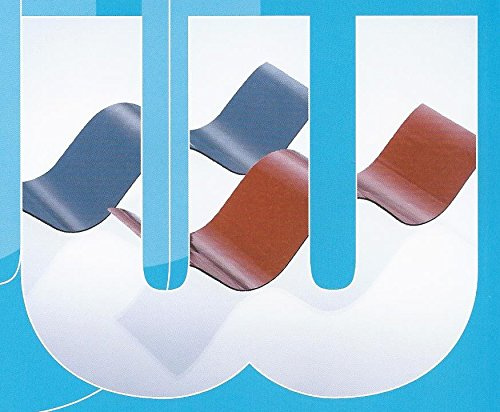 GFK Wellplatten - Profilplatten - Profil 177/51 - passend zu Faserzementplatten - uneingeschränkt hagelfest - Plattenbreite 1100 mm - Nutzbreite 1050 mm (rot - RAL 8012, 4500)