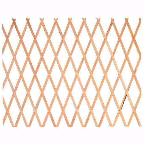 Treillis en bois filet extensible 4 x 1 m 100 x 400 cm pour plantes lissantes (16338)