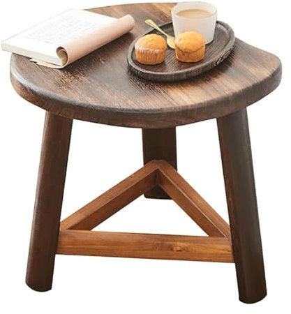 KLJUddGY Bodentisch Bodentische, Paulownia-Holz-Teetisch, Retro-einfacher Couchtisch für zu Hause zum Sitzen auf dem Boden, Erkerfenster, niedriger Zen-Teetisch einzigartig