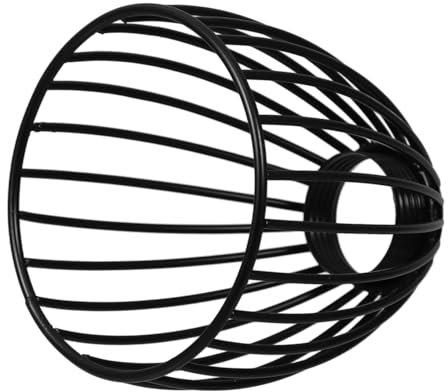 IWOWHERO Traditional Lamp Shade Wall Scone Shade Bedside Lamp Light Bulb Guard Cage Classic