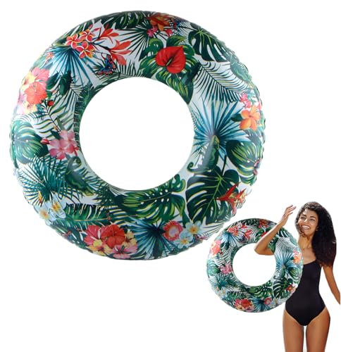 Schwimmring, Darryy Schwimmring Kinder, Schwimmreifen, Schwimmreifen Kind, Kleine Schwimmreifen, Schwimmreifen Klein, Sommer, Strand, Schwimmparty (Dschungel, 90)