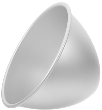 POPETPOP Moule à Gâteau Poupée Princesse 20 Cm En Alliage D’aluminium Moulé 3d Demi-cercle Décoratif Pour Pâtisserie D’anniversaire Fête Maison