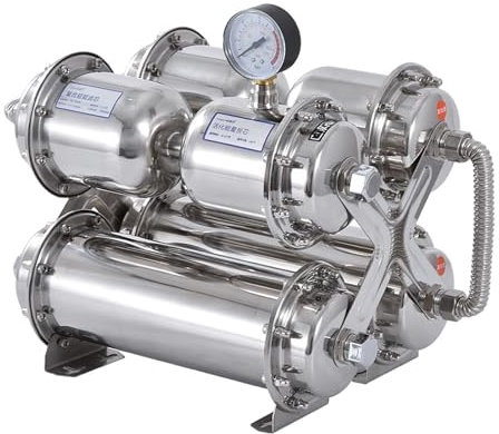 ZKLGS Impianto ad osmosi inversa, Depuratore d'Acqua for ultrafiltrazione in Acciaio Inossidabile Senza Filtro for l'acqua a Membrana for elettricità Filtro UF Dritto