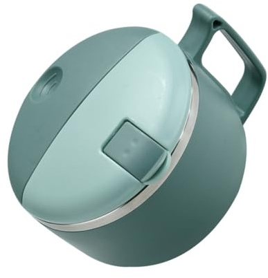 VALICLUD Fiambrera Térmica De Acero Inoxidable Tapa Para Llevar Comida De Oficina Cuenco Para Postres y Ensaladera