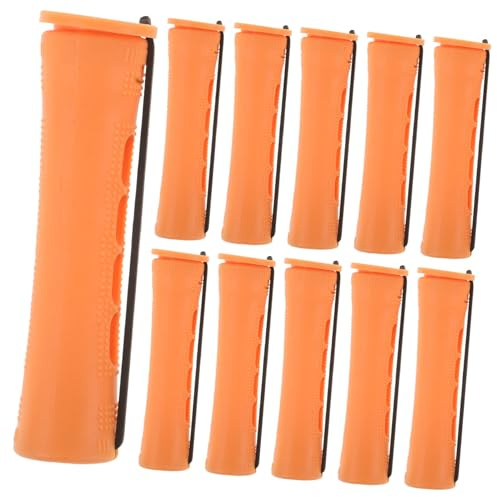 Veemoon 30 piezas Kit Varillas para Permanente de Cabello Rulos de Plástico Medianos Flexibles para Ondas y Rizos Herramienta para Peinados Casa y Salón Apto para Tipo de Cabello