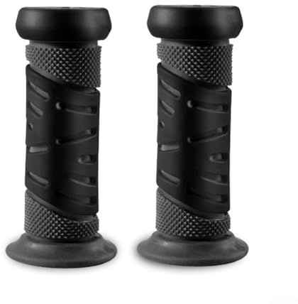 Honseadek for Options Manillar Niños Impermeable Antideslizante Sombra Múltiples Scooters Bicicletas Plus Niños para Empuñaduras de Goma (Negro)
