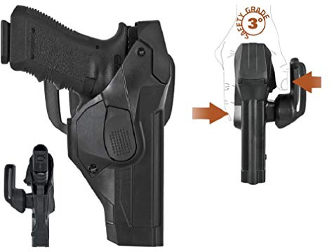 VEGA HOLSTER Professionelles Holster DCH8 spritzgegossenem Polymer - Retentionsgrad III