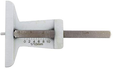 Tyre Tire High Accurate Tread Depth Gauge Tire Tread Depth Caliper 0 10mm Tire Thread Tester for Car Motorcycle