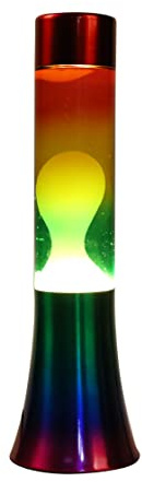 I-TOTAL® - Lava lamp Magma / 40 CM (30 cm Rainbow)