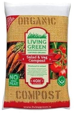 Salad & Veg Certified Organic Compost, Accelerate Plant Growth