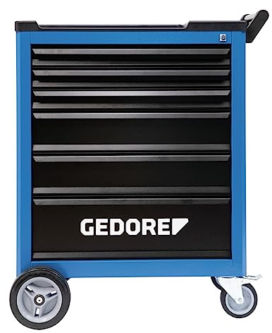 GEDORE TTB 0321 verktygsvagn med 6 lådor