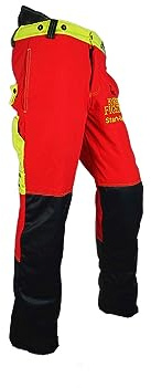 FOREST FIGHTER Start-Up AIR Schnittschutzhose - rot - Bundhose - Forsthose - Forstkleidung