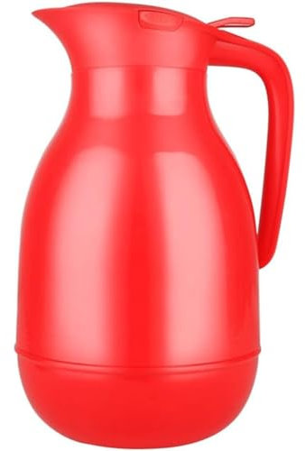 1.95L/65.9OZ Thermal Coffee Carafe, Glass Liner Thermal Carafe, Double Wall Insulated Vacuum Flask, Water/Coffee Dispenser