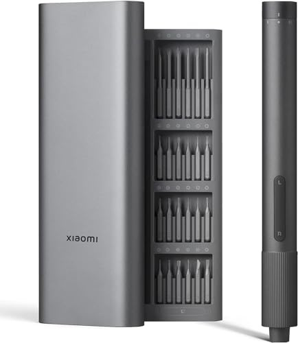 Destornillador eléctrico de precisión Xiaomi, caja de cambios totalmente metálica, potente motor magnético, batería de litio recargable, puntas de destornillador de acero S2, carga tipo C, caja de