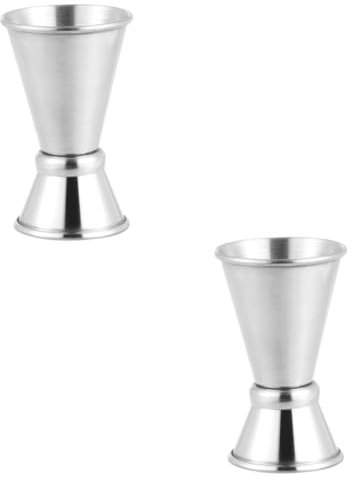 Cabilock 2 Piezas vino jigger taza jigger taza medidora tazas medidoras reposteria taza taza medidora barman medidora Japón