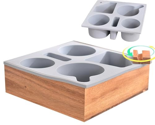Vassoio portabicchieri da divano | portabicchieri rimovibile per divano | Organizzatore di snack in legno per mangiare, utilizzare il divano e il letto, la spiaggia, la barca - Vassoio per divano