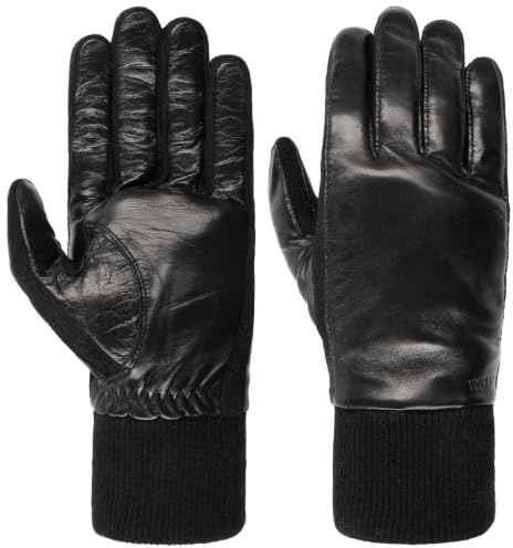 Hestra Jeanne Handschuhe Fingerhandschuhe Lederhandschuhe Damen - mit Futter Winter Herbst-Winter