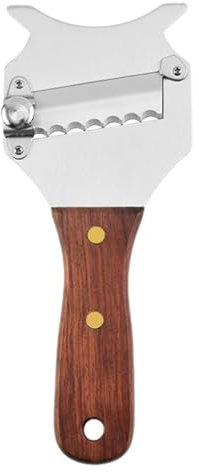 Afeitadora Cortadora De Trufas, Cortadora De | Rallador De Trufas De Acero Inoxidable Con Mango De Madera - Herramienta Para Cortar Apta Para Lavavajillas, Suministros De Cocina Para Setas Y Ve