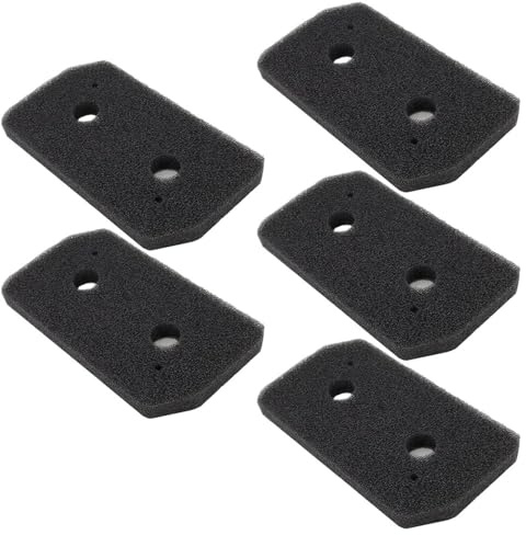 Compatibile con Bosch, Siemens, confezione da 5 filtri in spugna di ricambio, 12007650 for serie 4, asciugatrice Isensoric