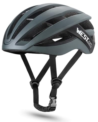 Jxngery Casco da Bici per Adulti Casco da Bicicletta Leggero Regolabile per Uomini e Donne Caschi da Equitazione Comfort Resistenti alla Caduta per Ciclisti da Strada di Montagna (Verde)
