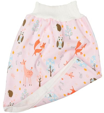 YARNOW Gonna per Pannolini in Cotone Bianco, Lavabile e Confortevole, per Ragazzo Ragazza e Piccoli Durante L'addestramento al Vasino