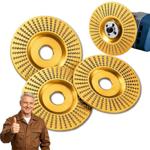 Levigatrice in carburo di tungsteno per legno, disco abrasivo per smerigliatrice angolare, disco professionale in carburo di tungsteno per intaglio e lucidatura (tipo planare)