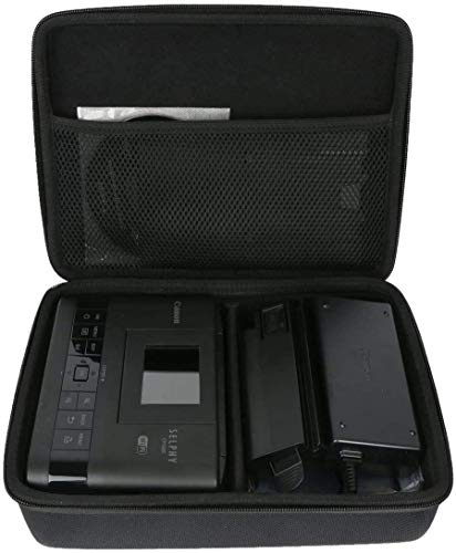 Khanka per Canon SELPHY CP1500 CP1300 CP1200 Stampante Fotografica Compatta Custodia Riagida da Viaggio, Borsa Protettiva per Canon SELPHY CP1500/CP1300/CP1200 Stampante Fotografica. (Solo Custodia)