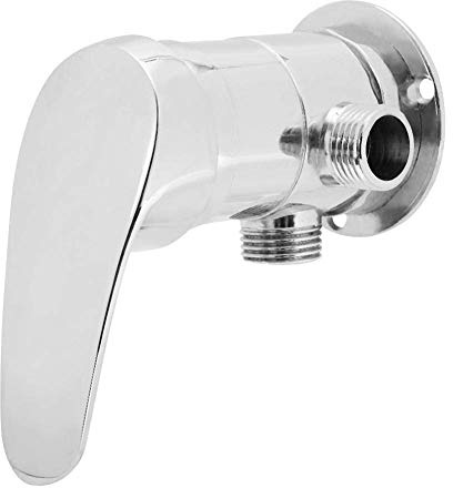 Valvola deviatrice a 3 vie in lega di zinco G1/2 | angolare per doccia WC e bidet, controllo flusso acqua, antiruggine, installazione facile, 11,5x8,5x13 cm
