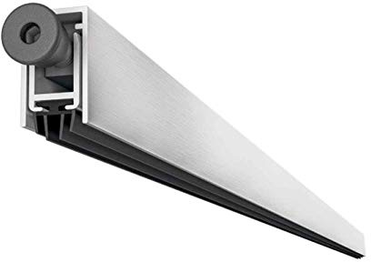 Stormguard Boudin de porte automatique à encastrer – 838 mm pour portes en bois et coupe-feu | Empêche les courants d'air, la poussière, le bruit et les insectes | Joint dissimulé sous la porte